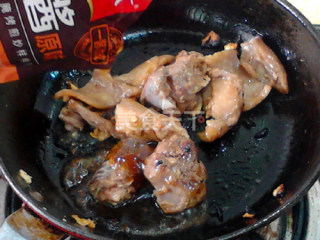 图文:豌豆鸡米饭(主食)的自制做法