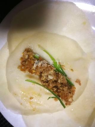 饺子皮蒸春饼的厨房手工做法(图解)