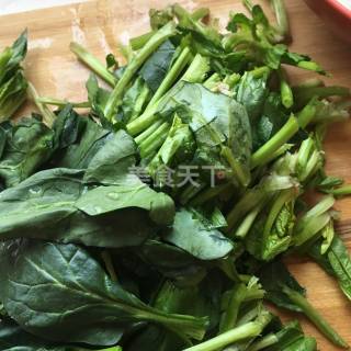 红油菠菜的厨房做法(图文)