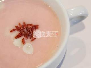 图解:手工自制一份红米杏仁露