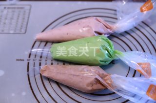 麻薯面包的(图示)手工制作