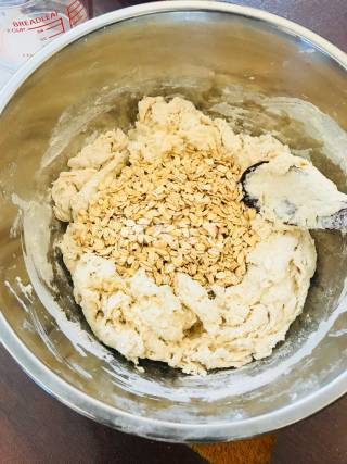 燕麦片法包的(图示)手工制作