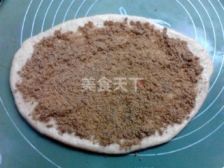 芝麻馅小方土司的(图示)手工制作