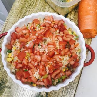 图文:什锦牛肉焗饭(主食)的自制做法