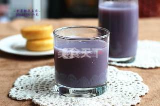 紫薯银耳豆浆(饮料饮品)的手工做法