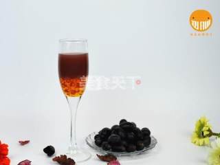 鸡尾酒葡萄果汁的家庭自制做法