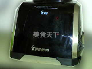 图文:鲜花生玉米浆的手工自制法