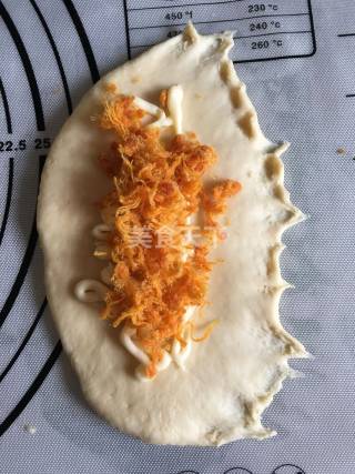 图解:肉松面包的手工自制法