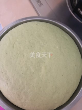 (图文)手工自制菠菜馒头的做法