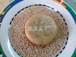 桂花果仁麻饼的烘焙自制做法