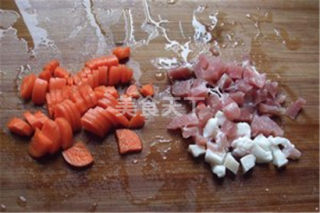 自制咸肉菜饭的手工做法(图示)