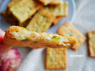 芝麻香葱饼干的烘焙自制做法