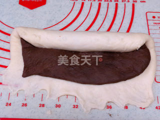 图解:可可双色面包的手工自制法
