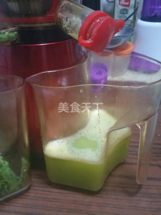 花椰菜苹果汁(果汁)的手工做法
