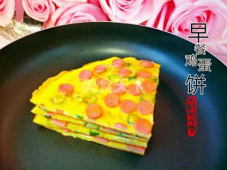 早餐鸡蛋饼的厨房手工做法(图解)