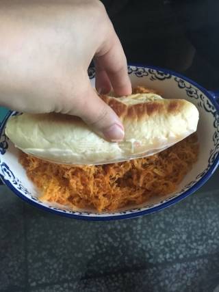 图解:肉松面包的手工自制法