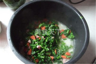 自制咸肉菜饭的手工做法(图示)