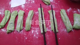 翡翠油条的厨房手工做法(图解)