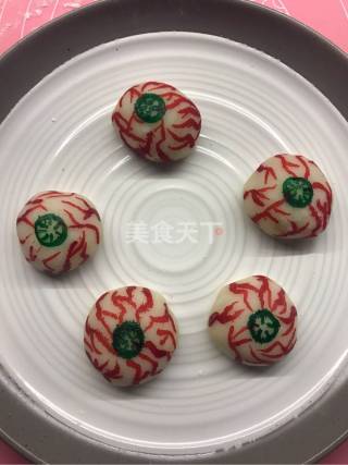 万圣节之恐怖眼睛料理的烘焙自制做法