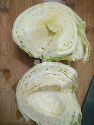 蔬菜加工:炝拌包菜的图解做法