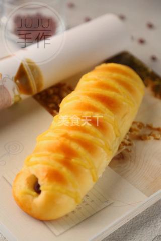 豆沙夹心毛毛虫的厨房烘焙做法(图文)